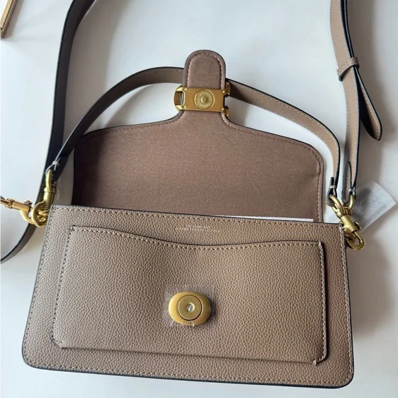 COACH Tabby 26 Coach Chain Bags Wallets elephant gray - Picture 5 of 6